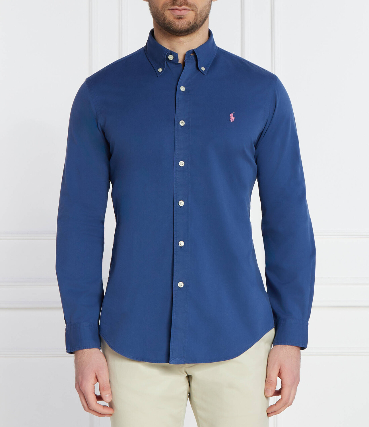 

Рубашка POLO RALPH LAUREN Regular Fit, синий