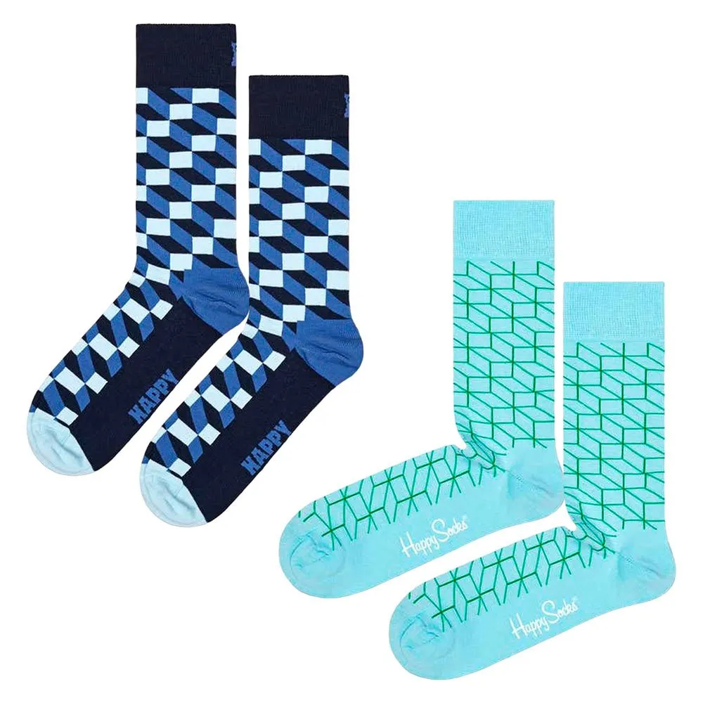 

Носки Happy Filled Optic 2 pairs, синий