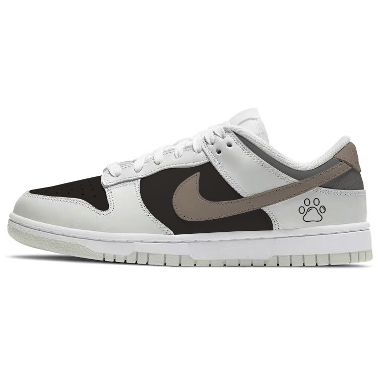 

Кроссовки Nike Dunk Skateboarding Shoes Women's Low-top Gray/Brown, коричневый