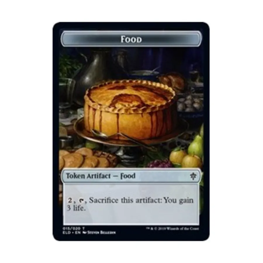 

CCG Жетон еды (15) (T), MTG - Throne of Eldraine