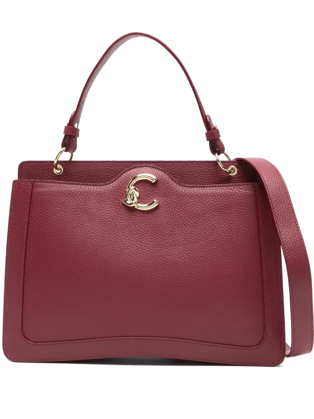 

Сумка на плечо Curved-C из кожи Coccinelle, красный