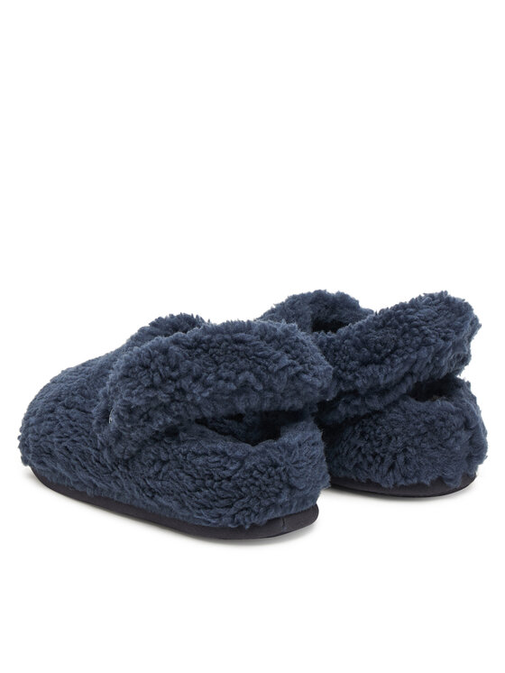 Домашние тапочки Toddler Classic Cozzzy Slipper 210857 Crocs, синий — фото 4