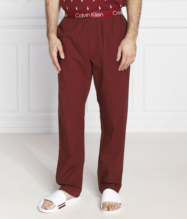 

Пижамные штаны Calvin Klein Underwear Relaxed Fit, бургундия