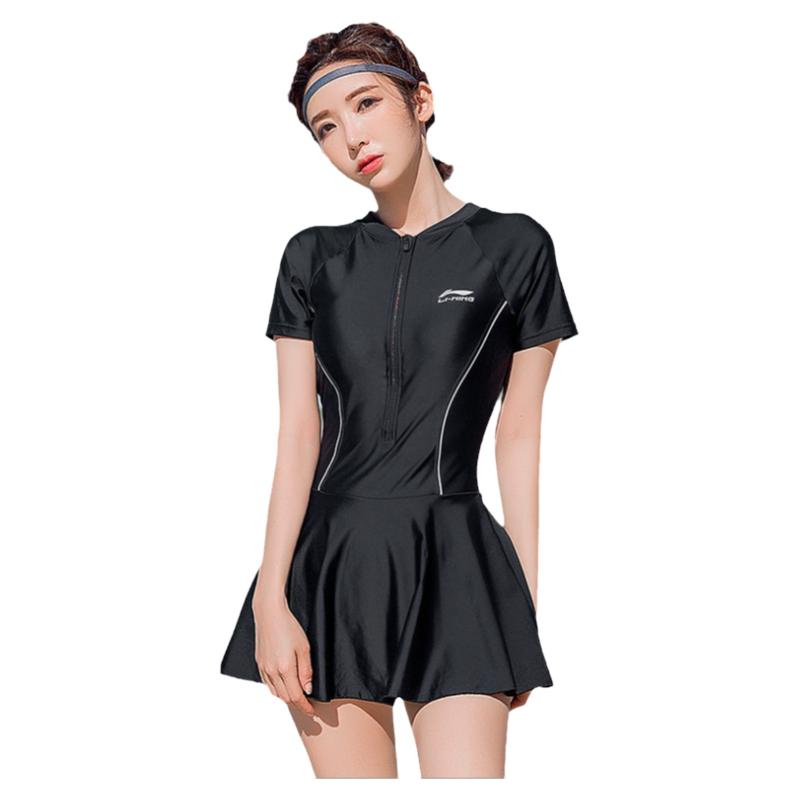 

Платье для плавания из серии Sports Trend для женщин LINING, Set (Swimsuit+Swim Goggles+Swimming Cap+Swim Bag)
