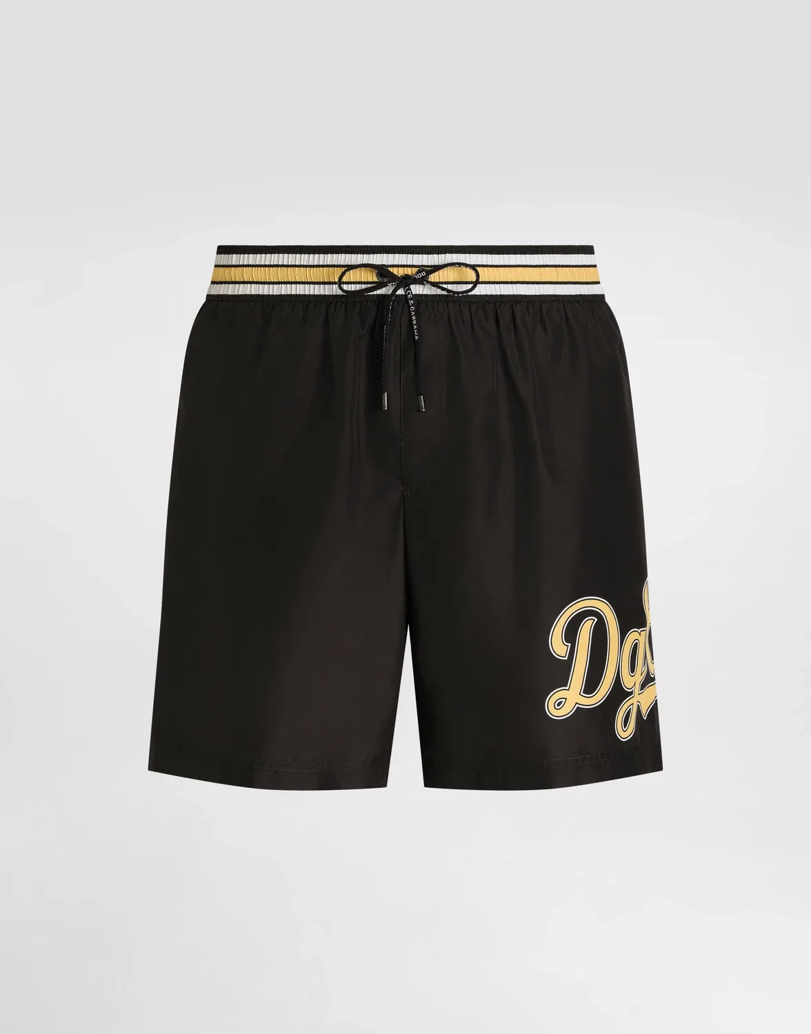 Средние плавки-боксеры из канвы DOLCE & GABBANA, мультиколор