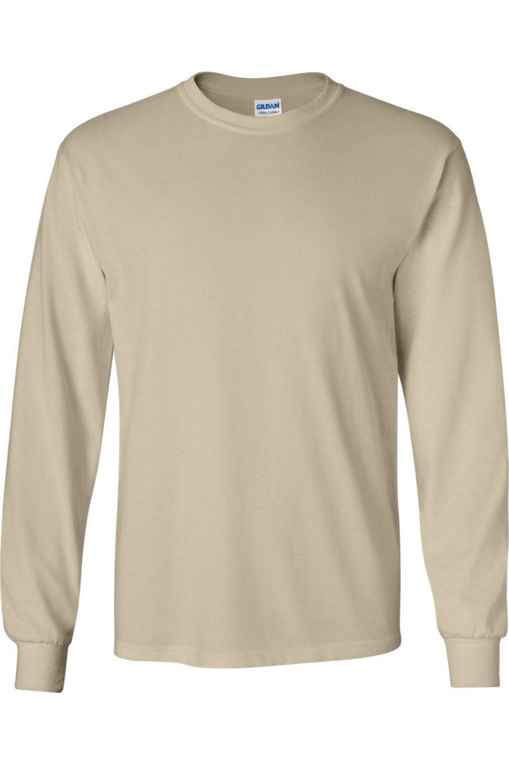 

Футболка с длинным рукавом Gildan Ultra Cotton, цвет sand
