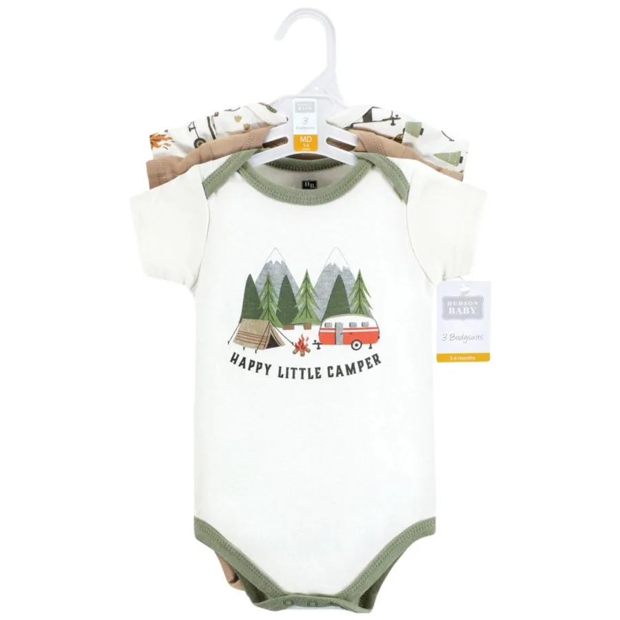 Комплект из 3 предметов одежды из хлопка, подходящий для всех сезонов Hudson Baby, Little Camper — фото 2