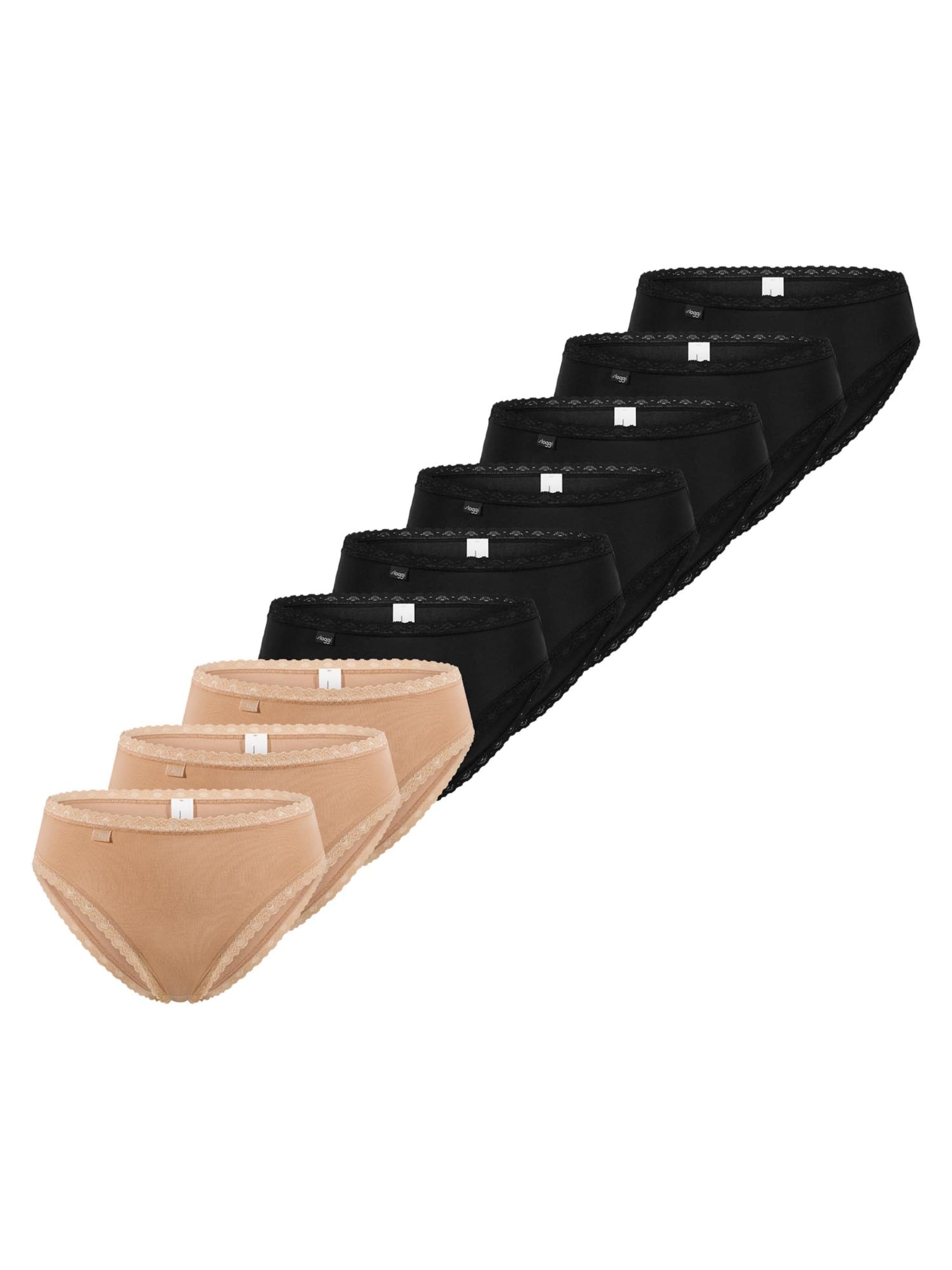 

SLOGGI Трусики '24/7 Cotton Lace' в цвете Cappuccino