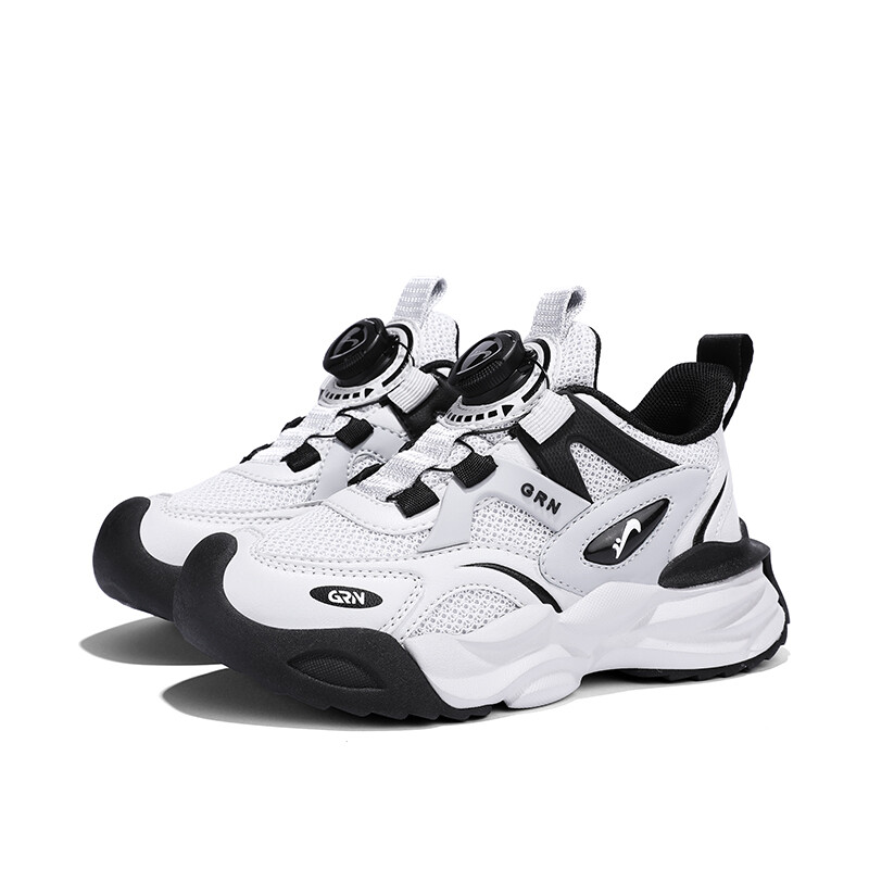Кроссовки K-bird Kids Lifestyle Shoes Kids Low-top, серый/черный — фото 3