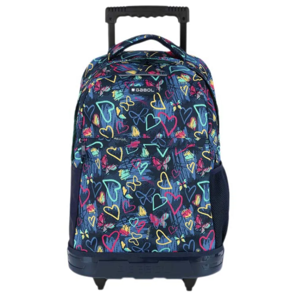 

Детский рюкзак на колесах Gabol Tizas 23 л, синий