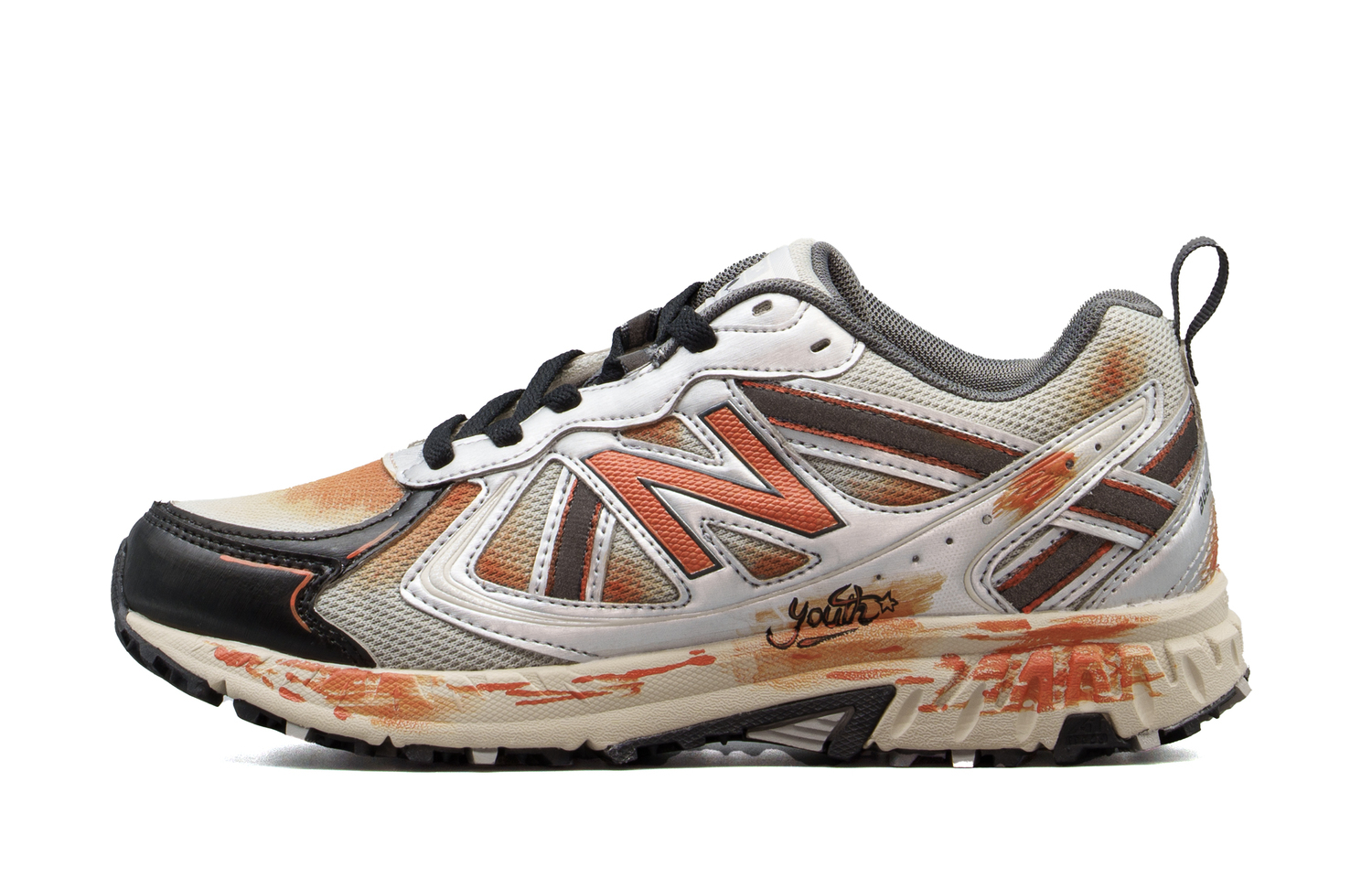 

NB 410 V5 устойчивые к истиранию дышащие низкие кроссовки для бега унисекс New Balance, оранжевый