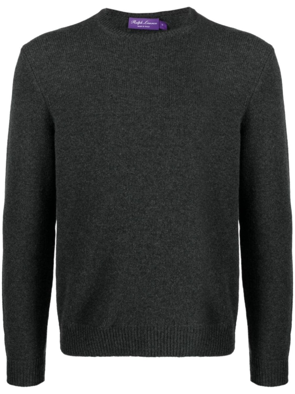 

Кашемировый джемпер с круглым вырезом Ralph Lauren Purple Label, серый