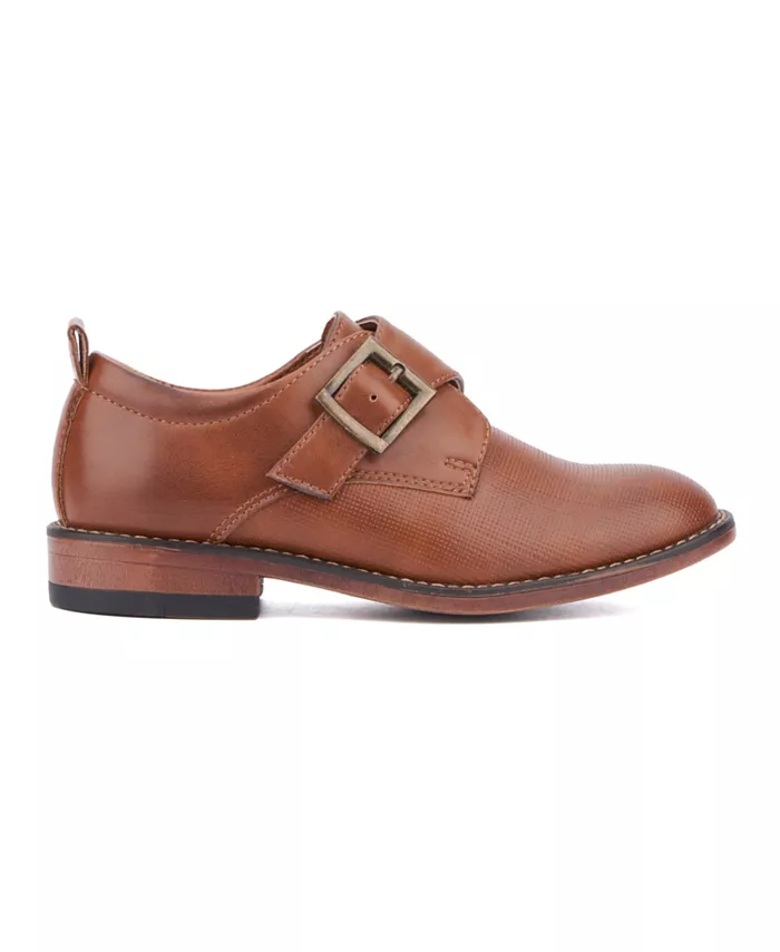 Мужские туфли Joey Dress Monk Strap для подростков XRAY, коричневый/бежевый — фото 2