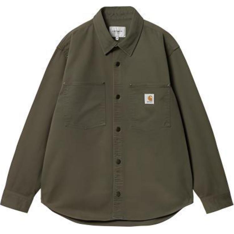 

Carhartt WIP Рубашка SS24 мужская коричневая зеленая