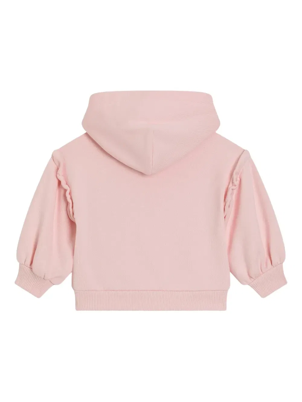 Топ с капюшоном и анималистичным принтом Dolce & Gabbana Kids, розовый — фото 2