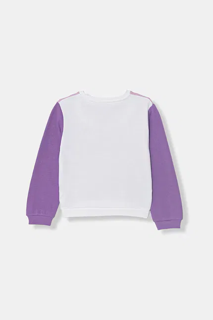 Худи детское с принтом United Colors of Benetton, мультиколор — фото 2