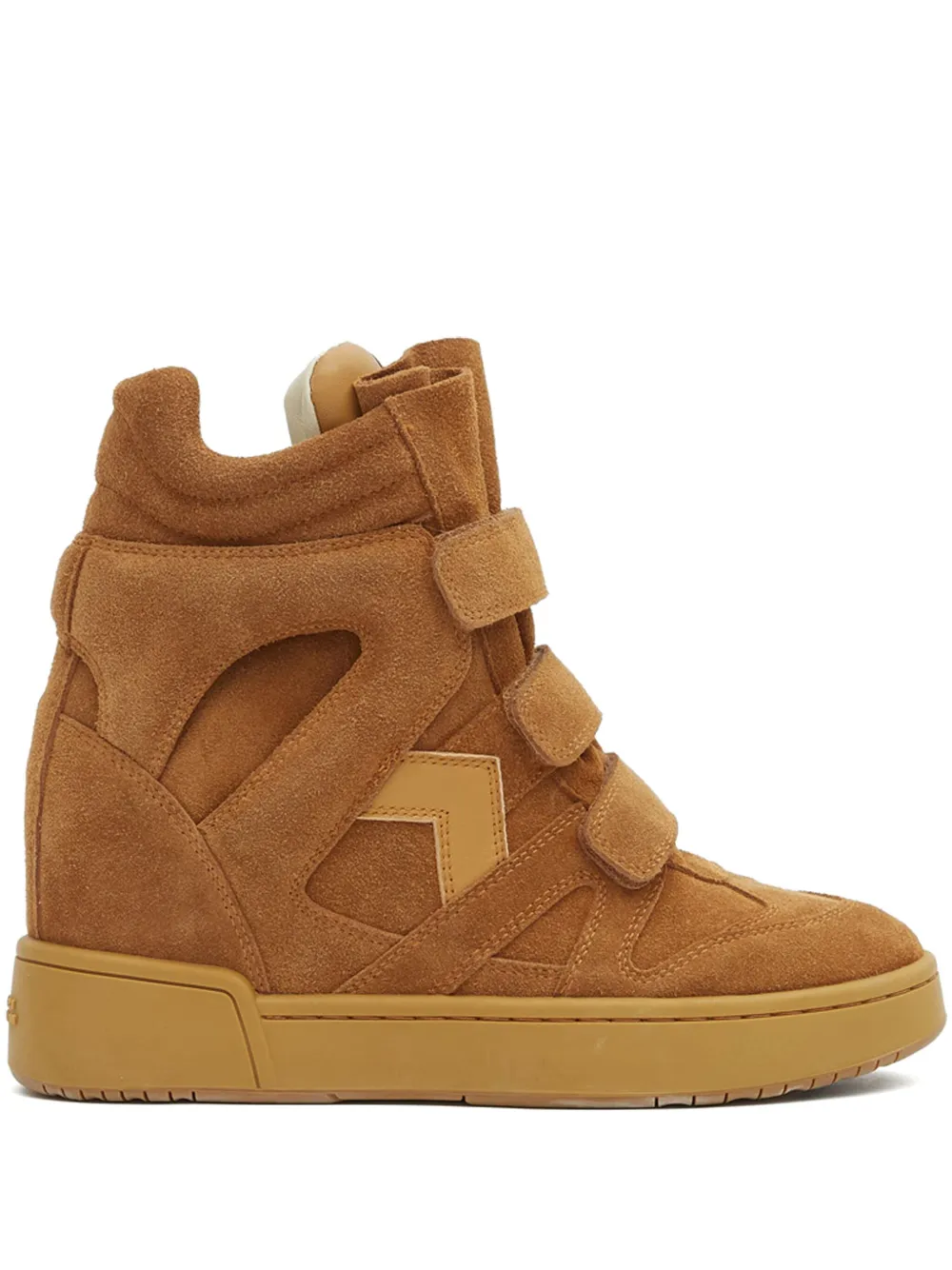 Высокие кроссовки Im3 ISABEL MARANT, коричневый