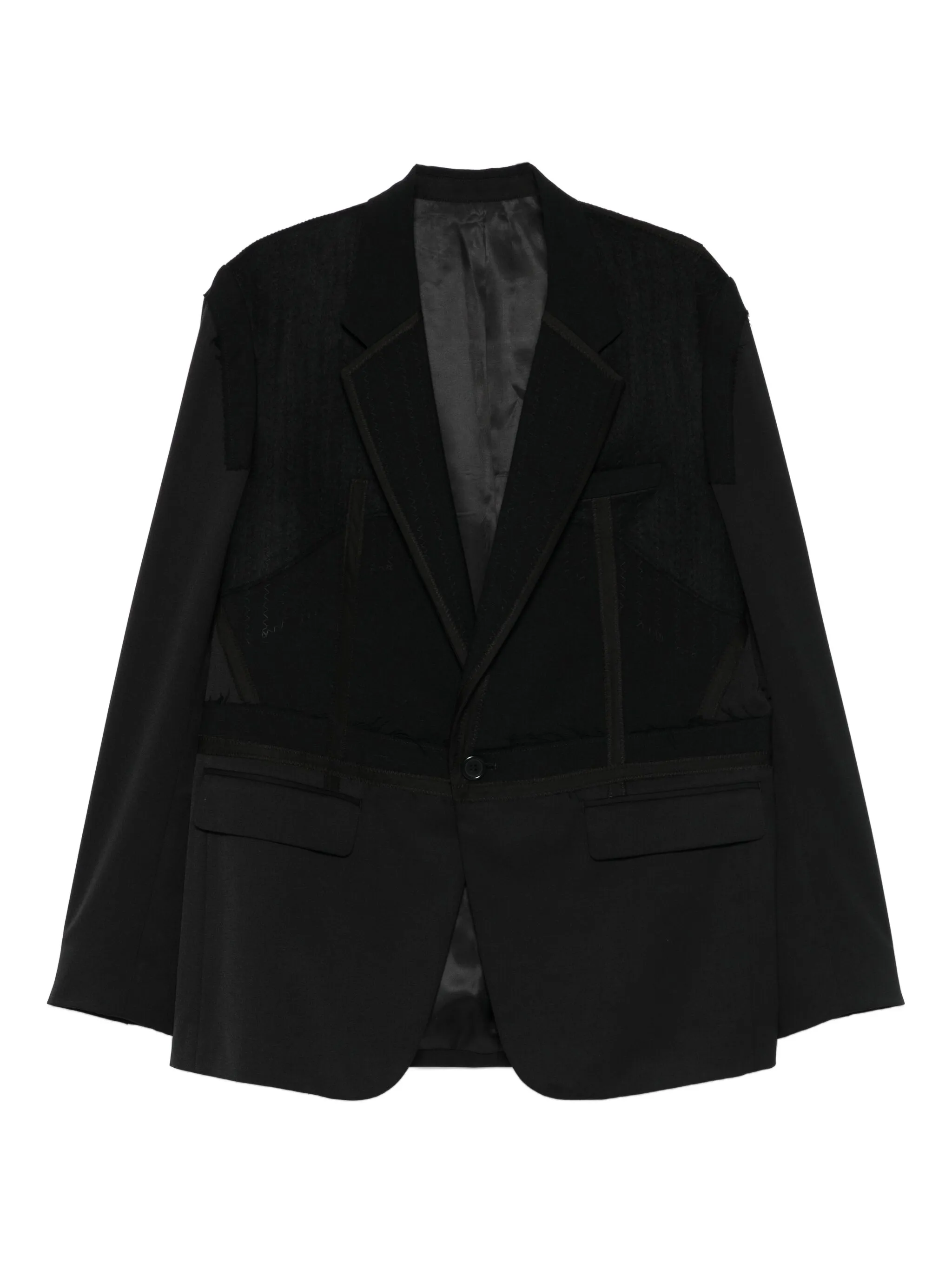 

Однобортный пиджак Undercover, черный