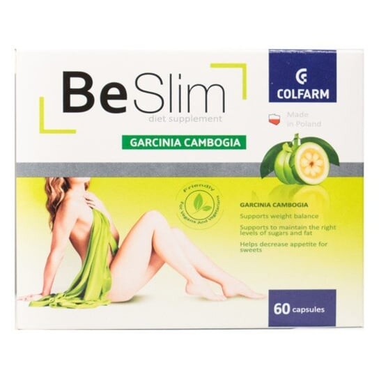

Colfarm, Be Slim Гарциния камбоджийская 60 капс. для похудения