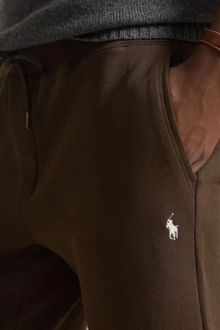 Джоггеры из мягкого хлопка Polo Ralph Lauren, коричневый — фото 4