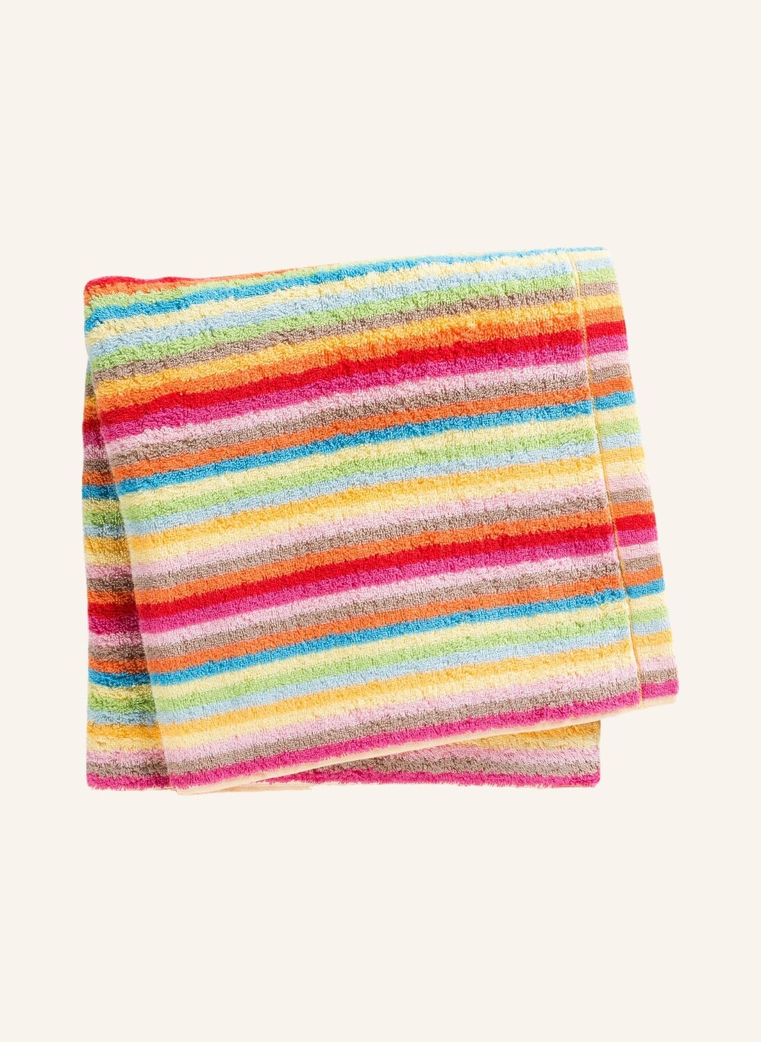 

Полотенце для душа Cawoe LIFESTYLE STREIFEN, 70x140 см, цвет pink/grün/orange