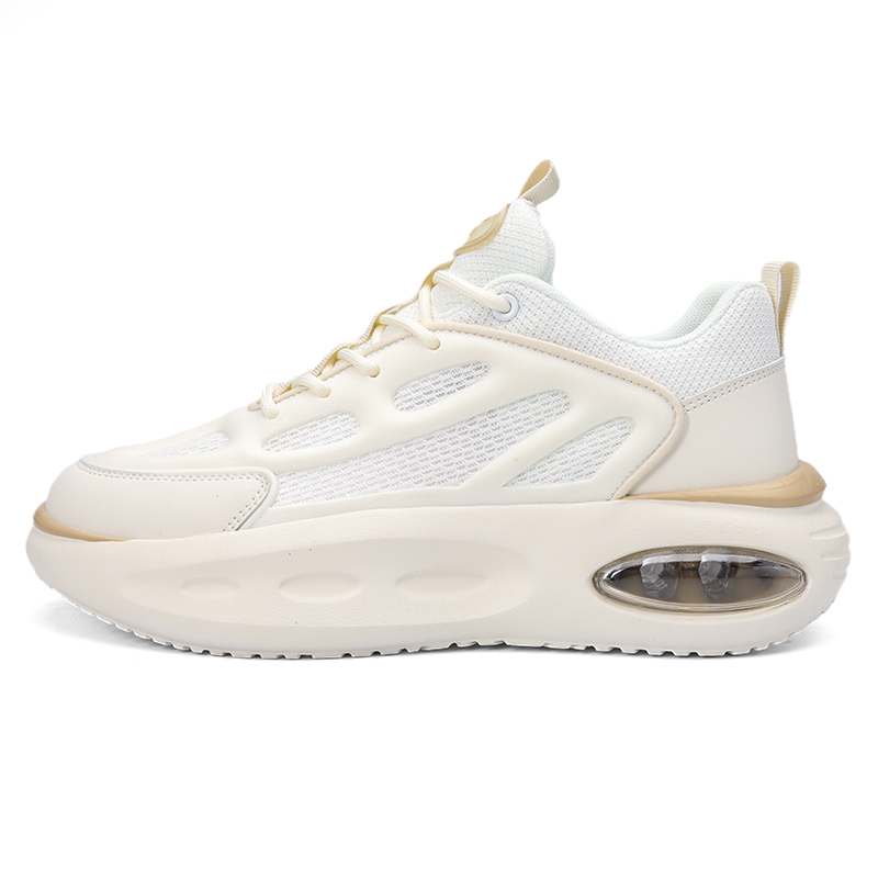 

Износостойкие увеличивающие рост низкие повседневные кроссовки men's SENGUIBUCK, бежевый