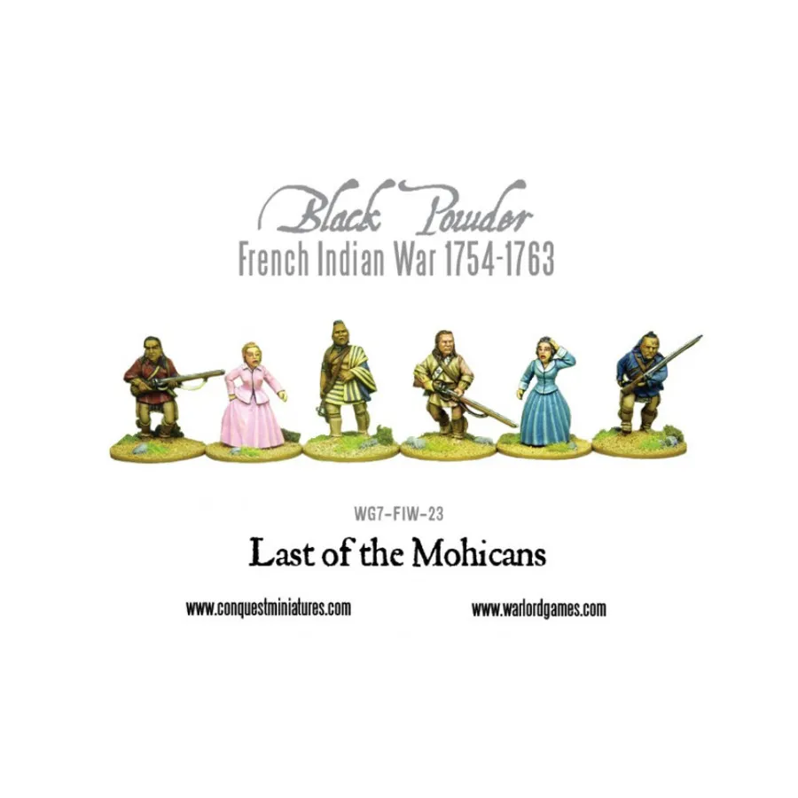 

Последний из могикан, Black Powder - French Indian War 1754-1763 (28mm)