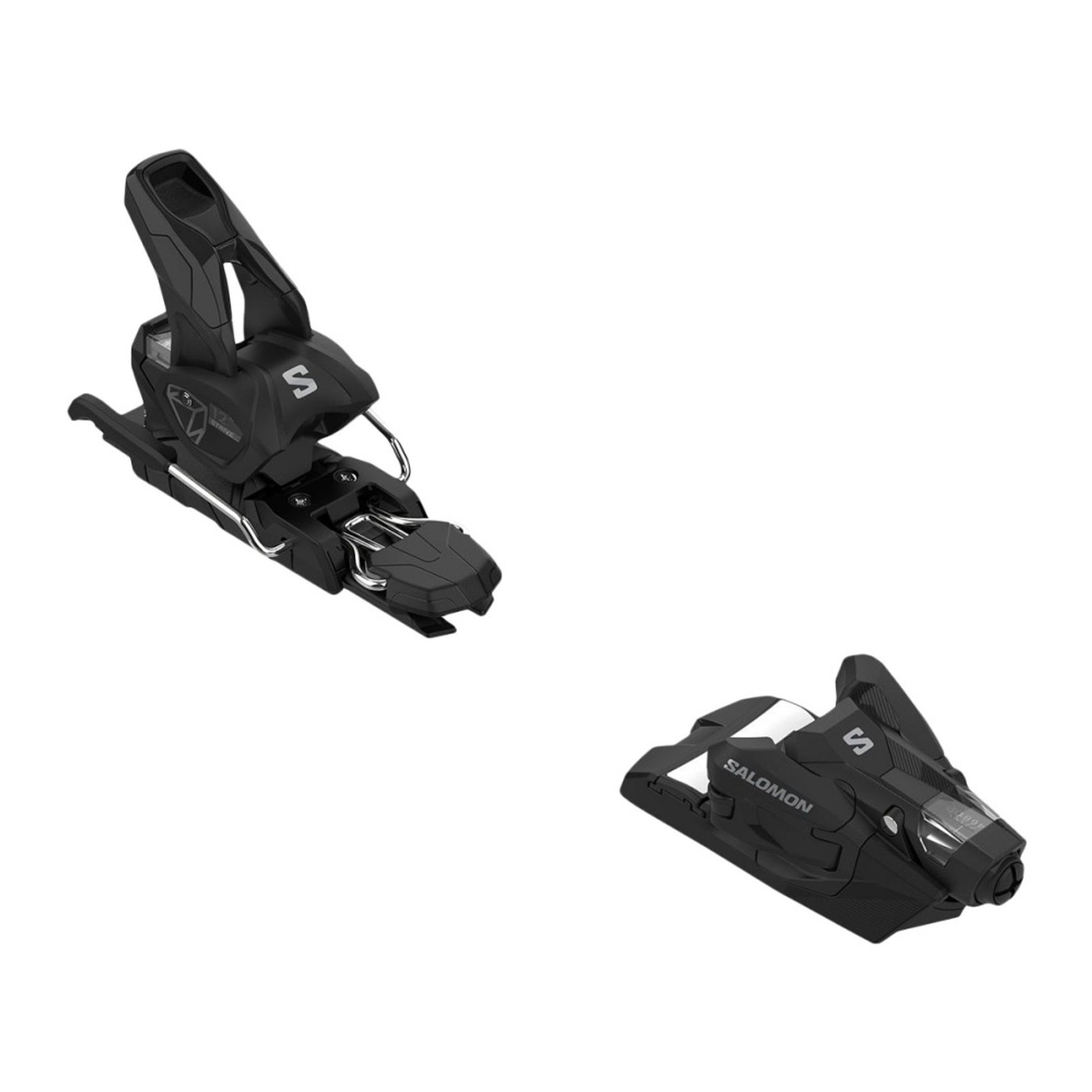 

Крепления для горных лыж Strive 12 Gripwalk All Mountain Ski Bindings '26 Salomon, Black/Silver