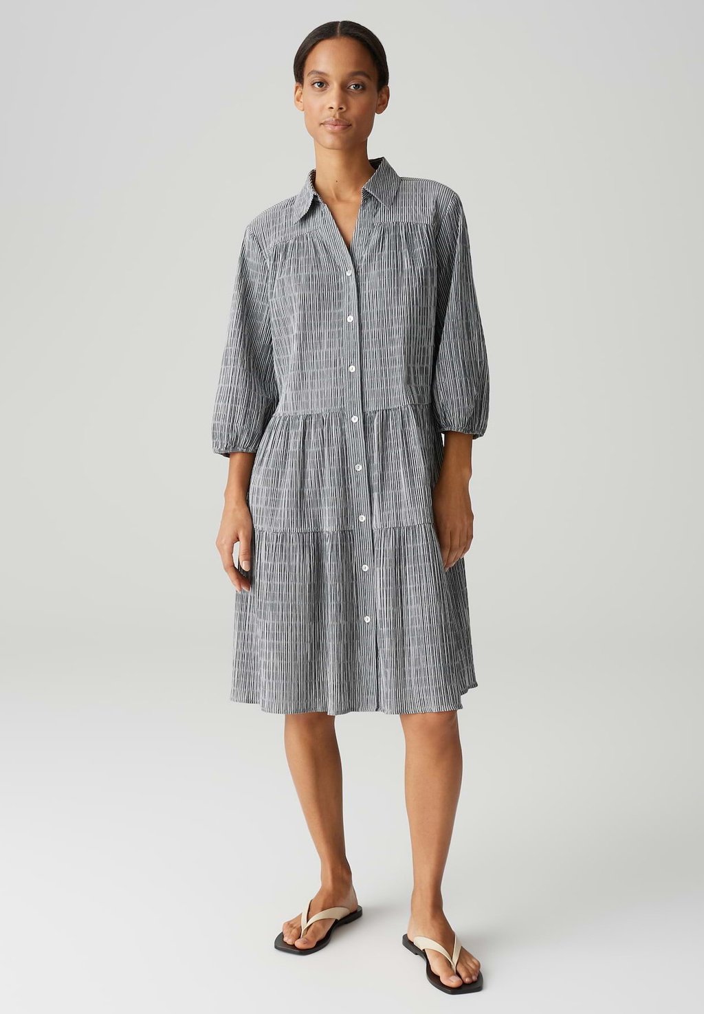 

Платье-рубашка BOXY FIT A-LINIE OPUS, синий
