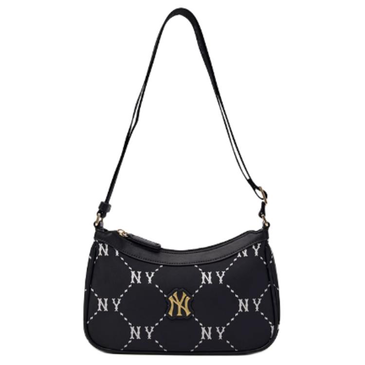 

MLB Кожаная сумка через плечо, наплечная сумка Regular Women's Black, Black