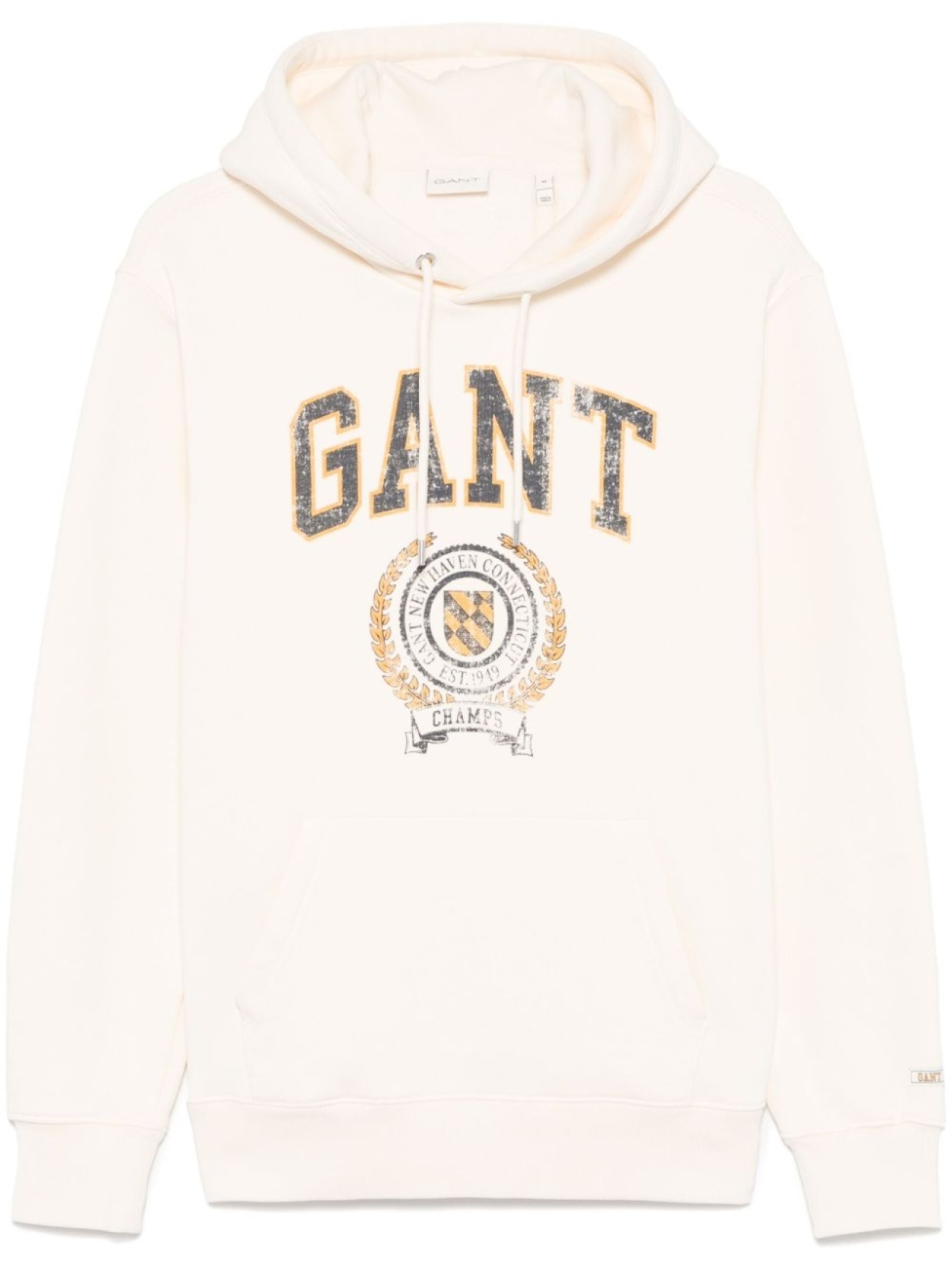 

Gant худи с логотипом, белый