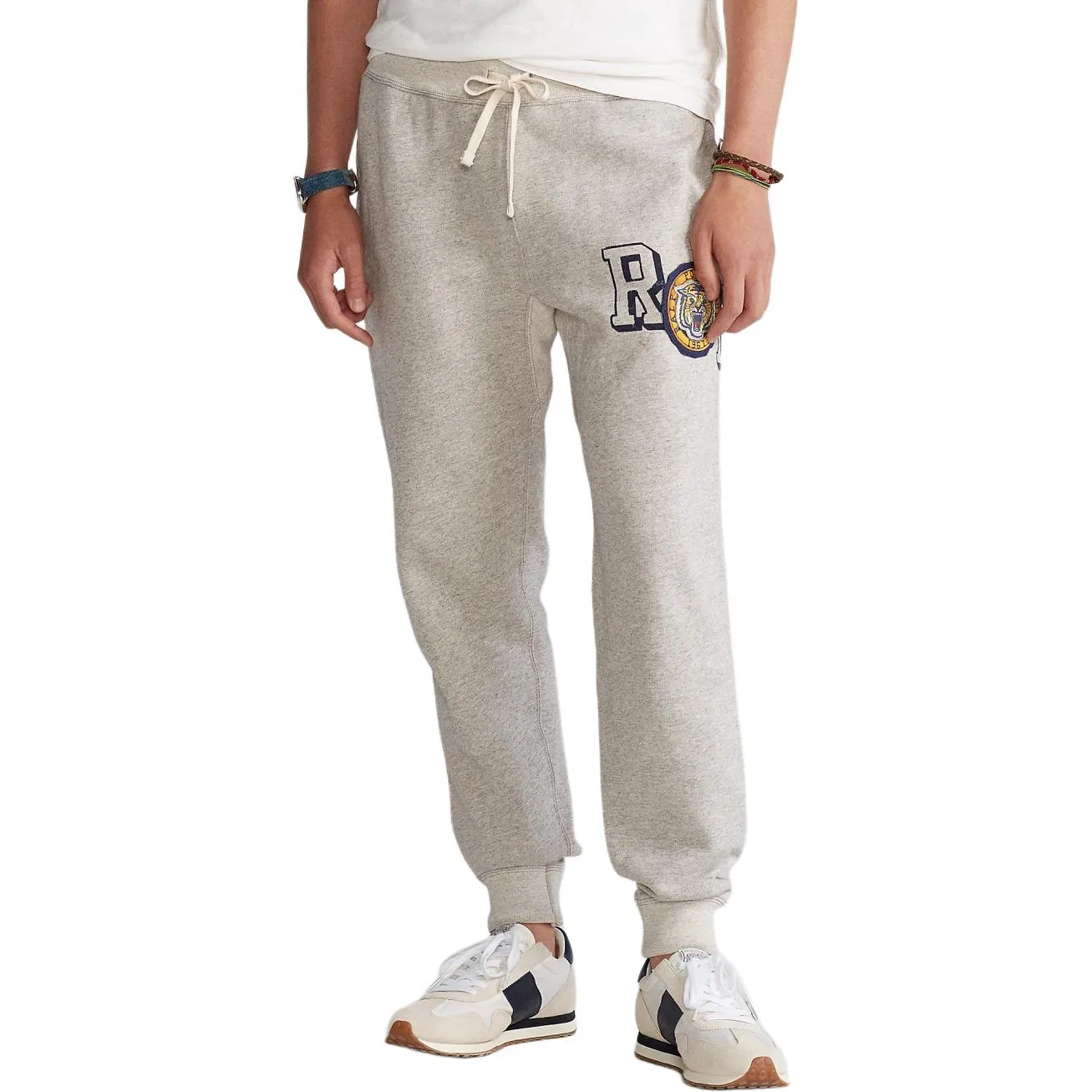 Брюки спортивные FW25 Polo Tiger Logo на флисе, трикотажные, мужские Polo Ralph Lauren, Gray — фото 4