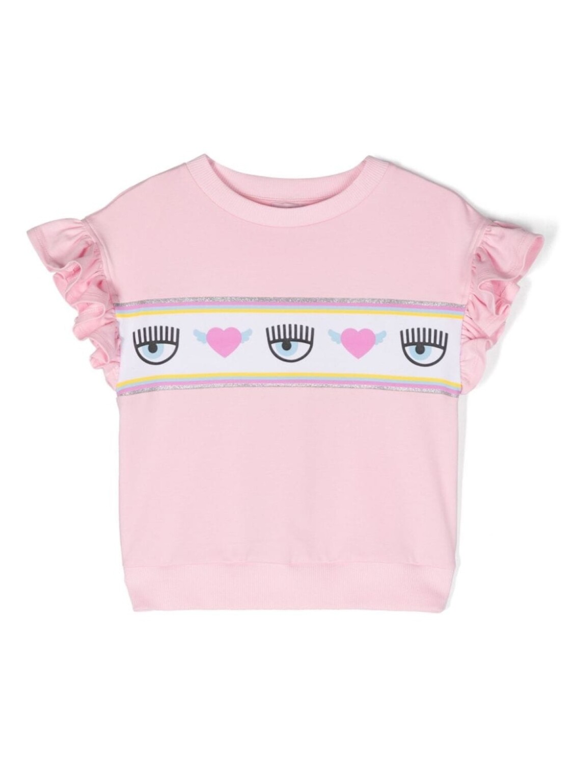 

Chiara Ferragni топ Eyelike, розовый