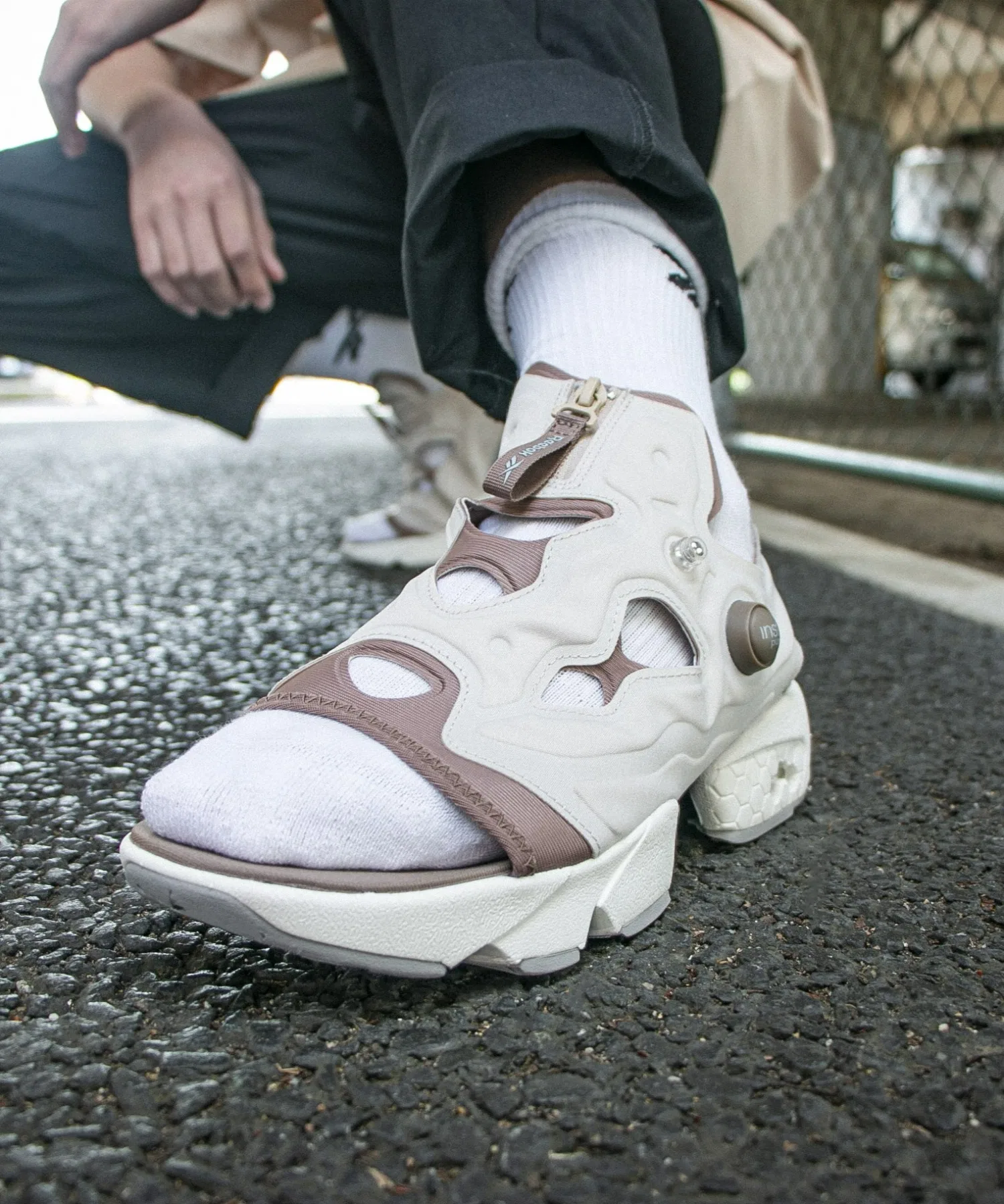 Унисекс сандалии Reebok INSTAPUMP FURY SANDAL ZIP