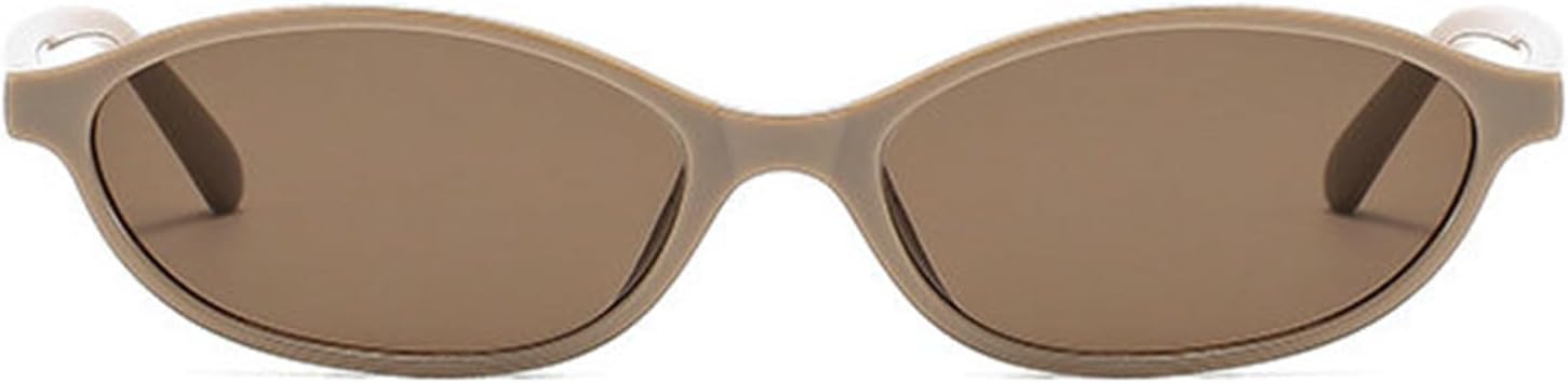 

Хелена Милые овальные солнцезащитные очки для женщин, винтажные ретро, ​​круглая оправа, мужские солнцезащитные очки, женские очки в стиле хип-хоп, прозрачные очки UV400 S65 helena, Brown