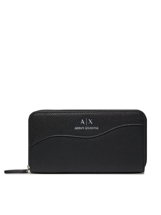 

Большой женский кошелек 948068 CC783 00020 Armani Exchange, чёрный