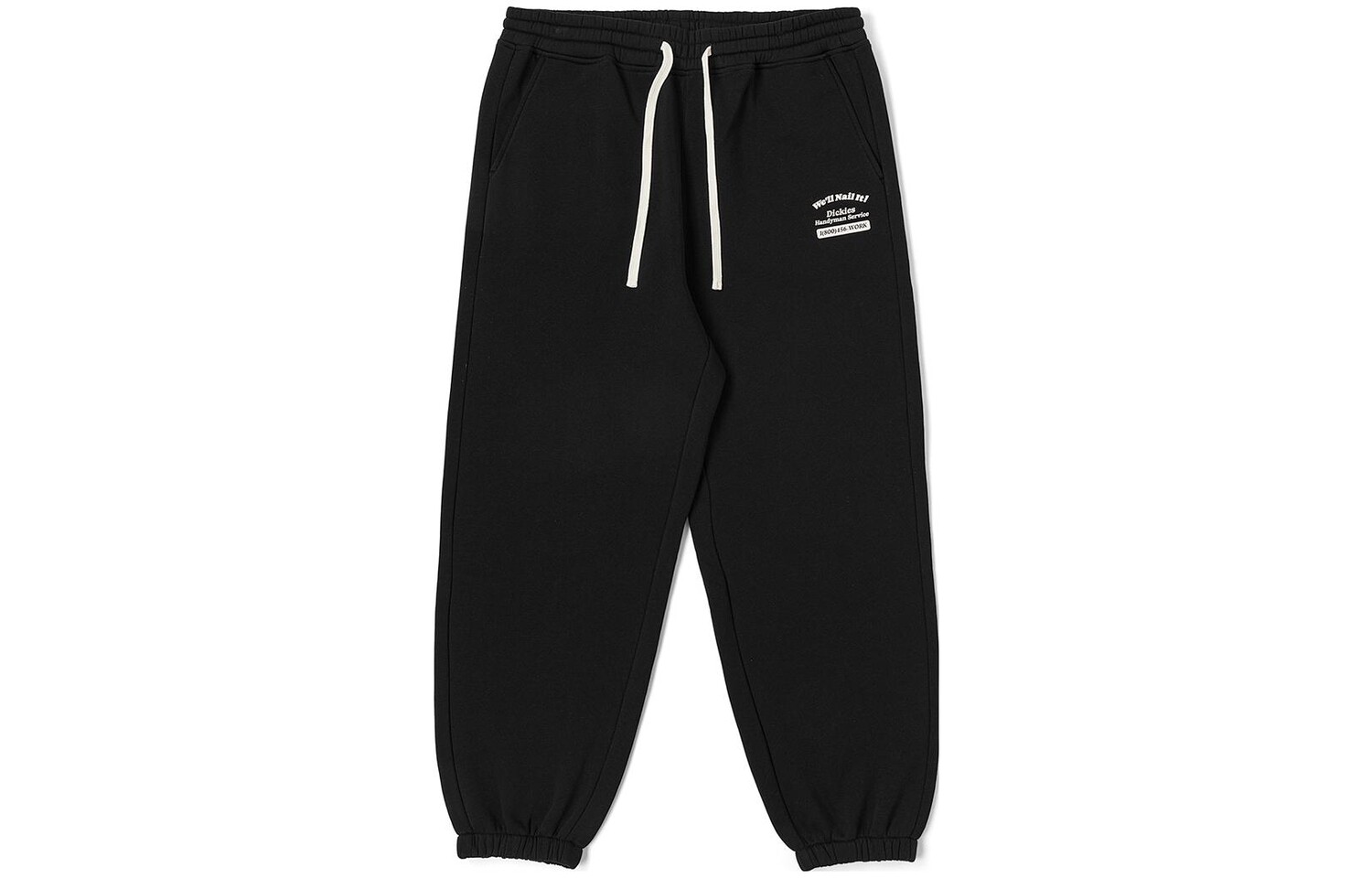 

Трикотажные спортивные штаны унисекс Dickies, кремовый/белый