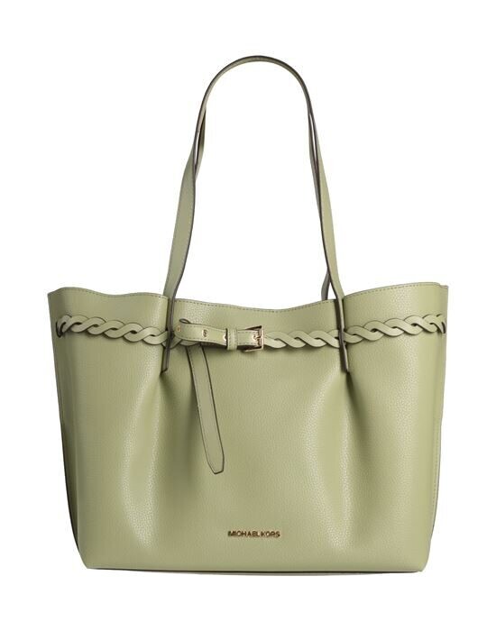 

Сумка MICHAEL MICHAEL KORS кожаная с декоративным ремешком, светло-зеленый