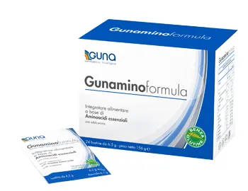 

Аминокислотная добавка Guna Gunamino Formula, 24 пакетика, спортивная формула