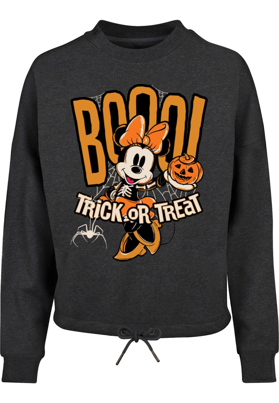 

Толстовка ABSOLUTE CULT Minnie Mouse - Halloween Booo Trick Or Treat, антрацит