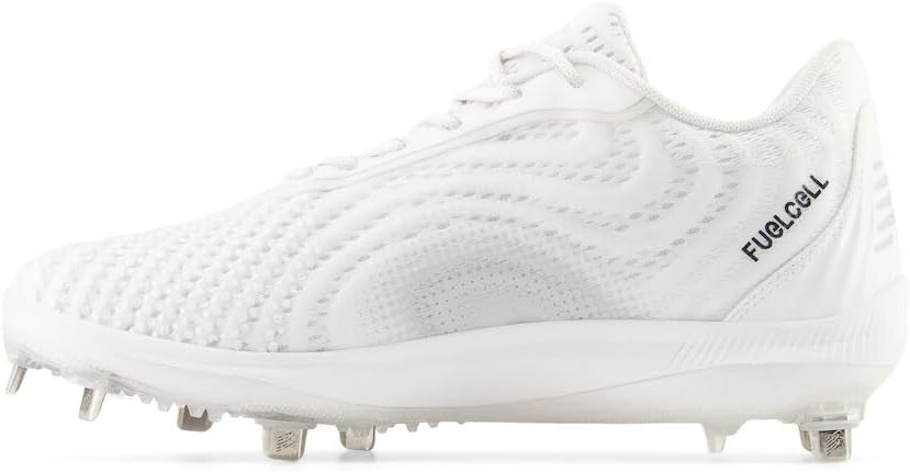 Мужские бейсбольные кроссовки New Balance FuelCell 4040 V7 Metal, Optic White/Raincloud — фото 2