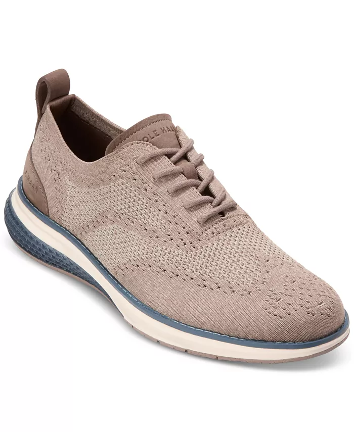 

Мужские туфли ØriginalGrand Energyweave Stitchlite Oxford Cole Haan, коричневый/бежевый