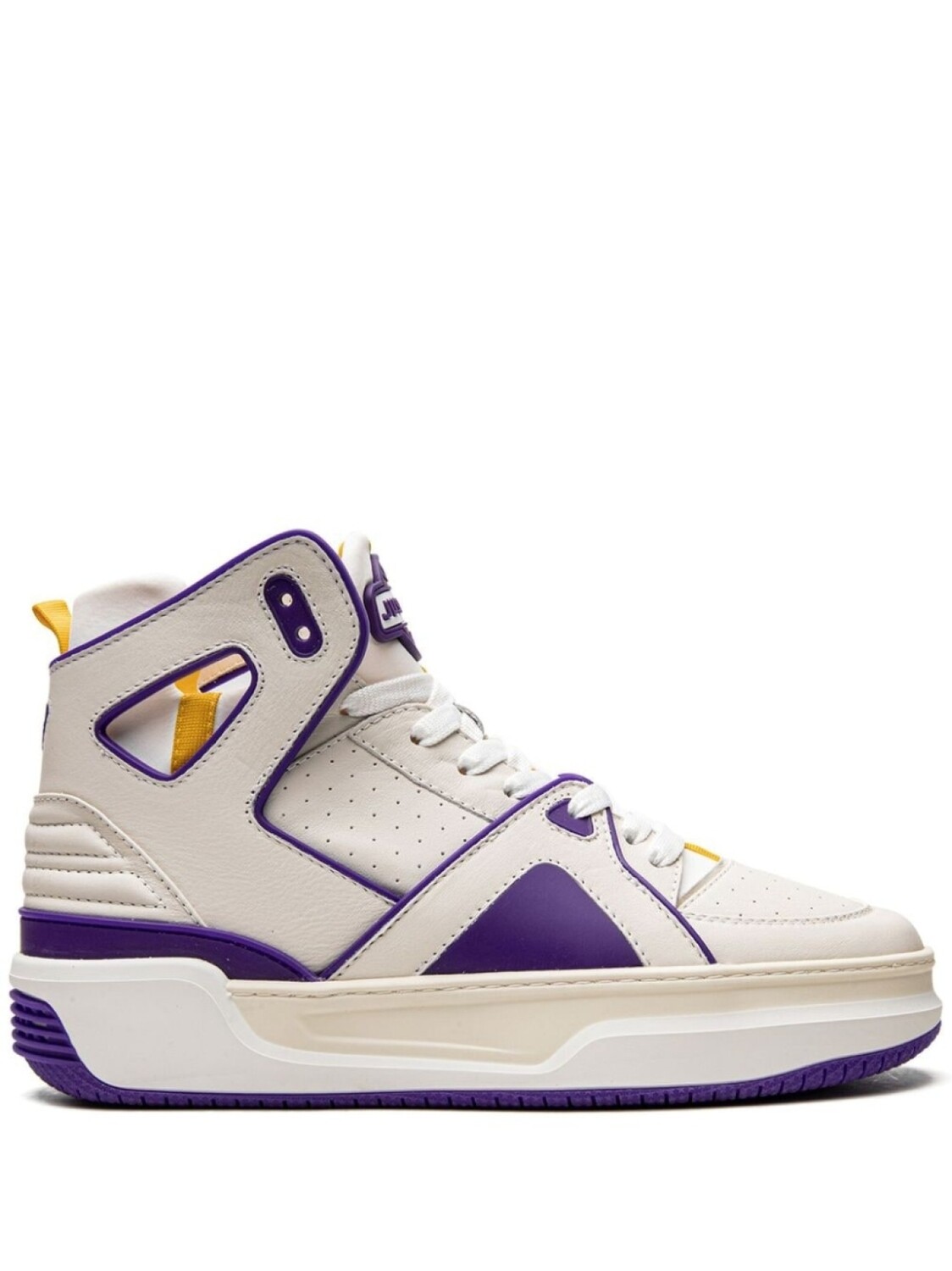 

Кеды Just Don Courtside High, белый/фиолетовый, Серый, Кеды Just Don Courtside High, белый/фиолетовый