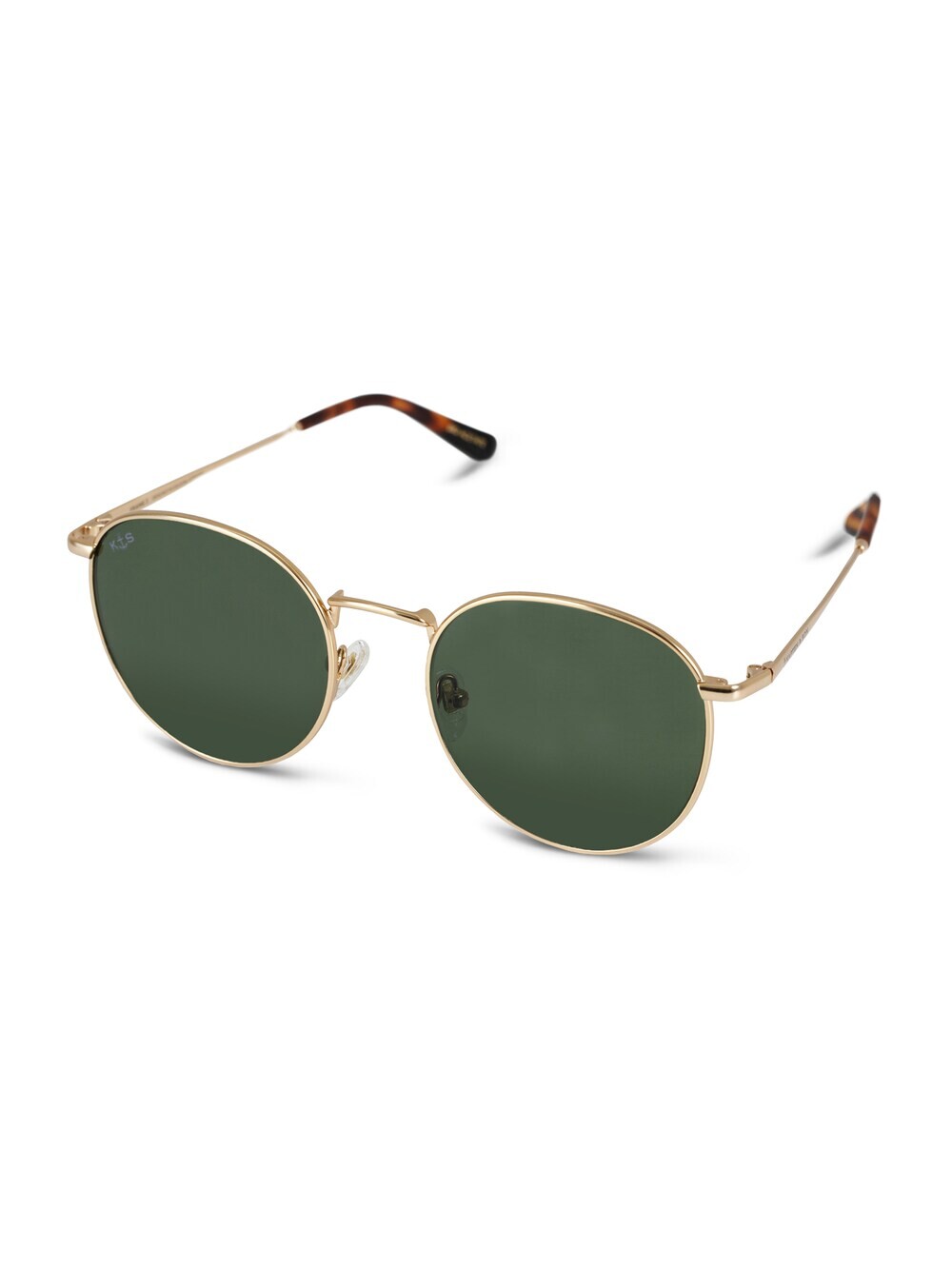 

Солнечные очки Kapten & Son London Large Gold Green, пихта