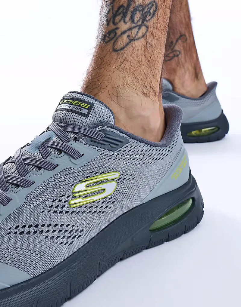 Кроссовки Skechers Slip-ins: Skech-Air Summits Trainer серого цвета — фото 3