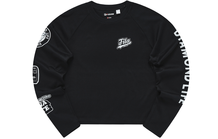 

Футболка женская Pitch Black FILA FUSION