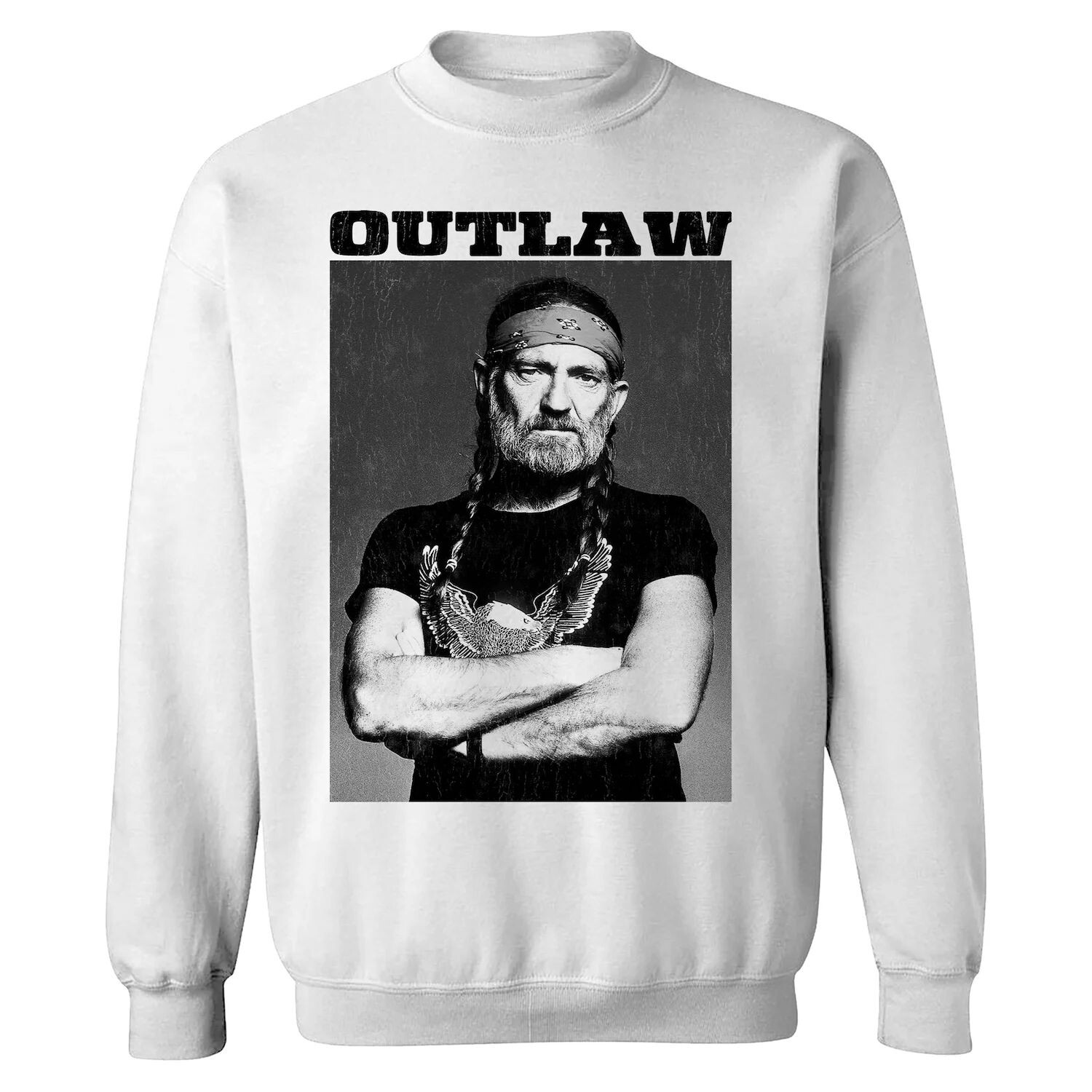 

Мужская толстовка Willie Nelson Outlaw Tee Licensed Character