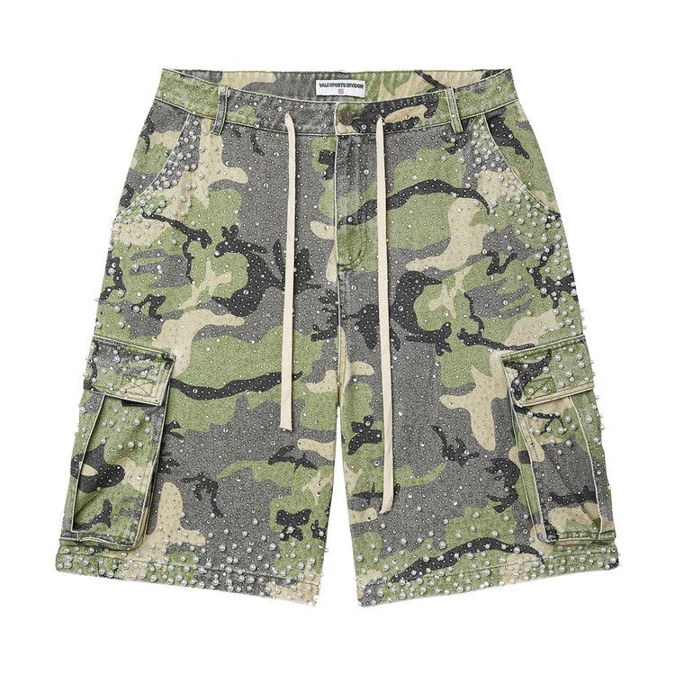 

Брюки Vale Forever Soulja Camo Jorts, Green/Camo