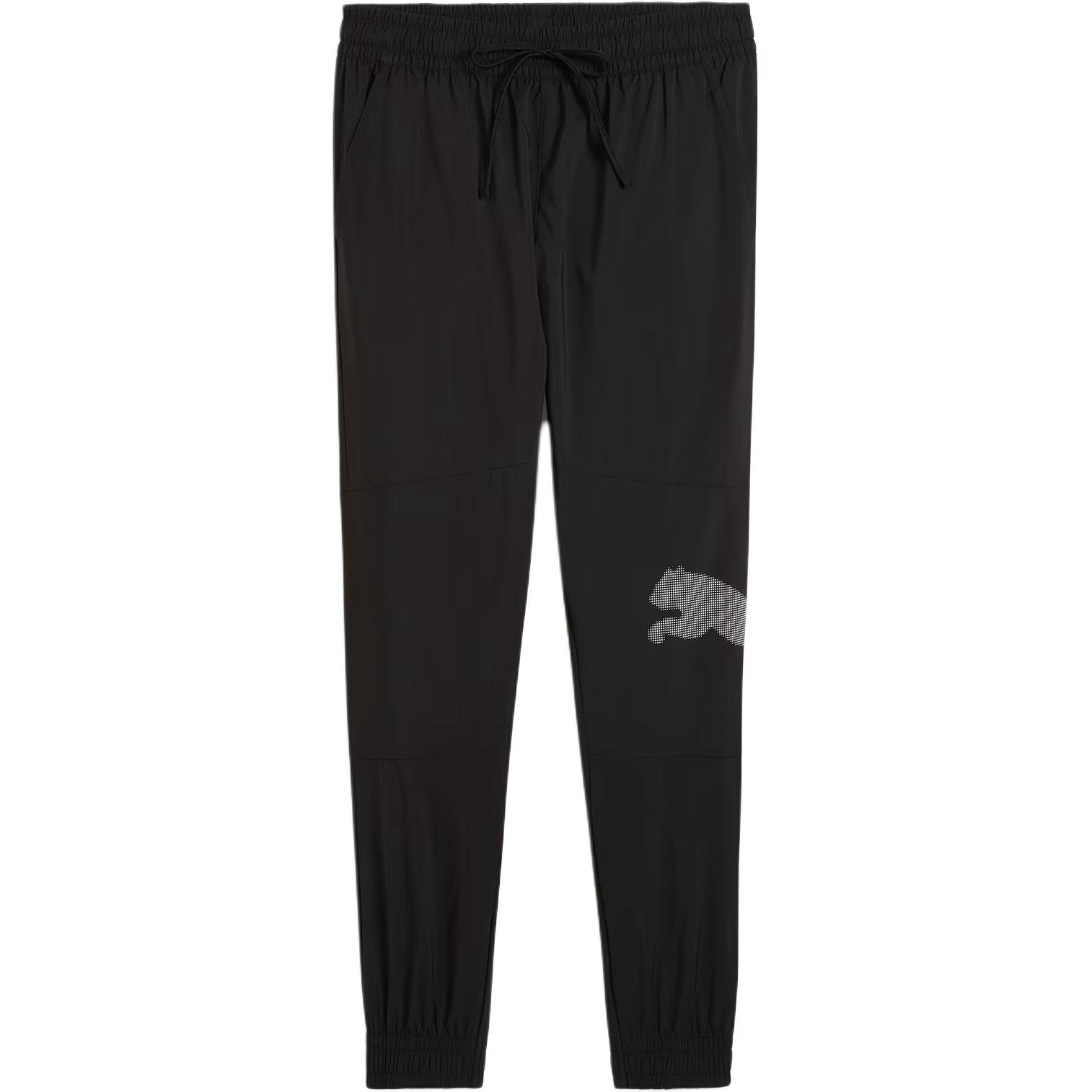 

Большие кошки вязаные спортивные штаны мужские PUMA, черный