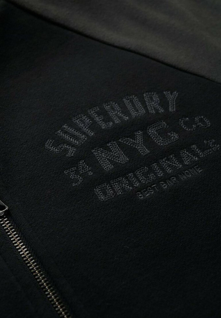 

Толстовка на молнии COLLEGE GRAPHIC Superdry, черный